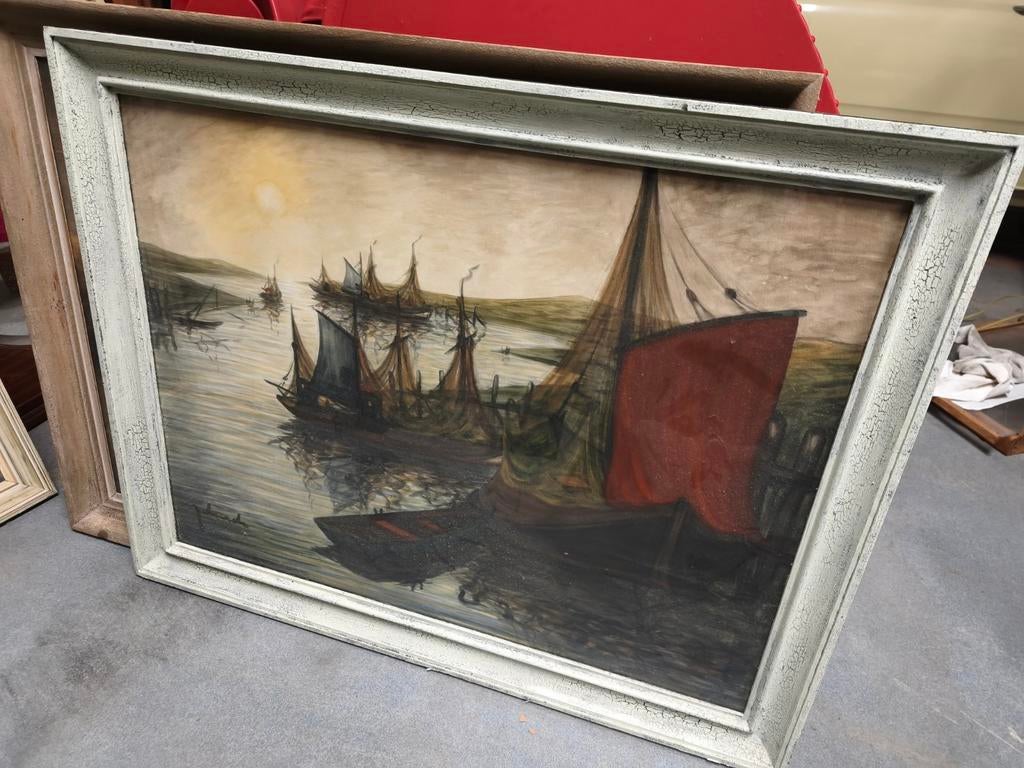 3 grote schilderijen van Idserda, Ophalen