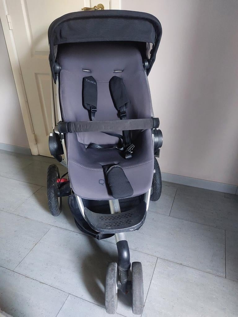 Quinny koets kinderwagen met accessoires, Ophalen, Kinderwagen, Quinny, Verstelbare duwstang