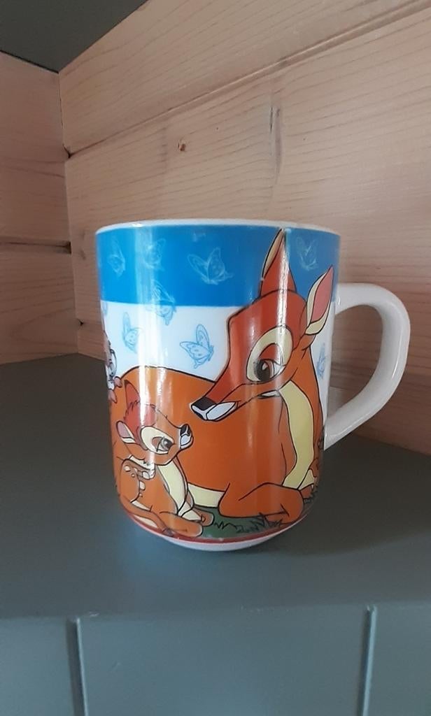 Disney Bambi tas mok arcopal, Verzamelen, Ophalen of Verzenden, Zo goed als nieuw