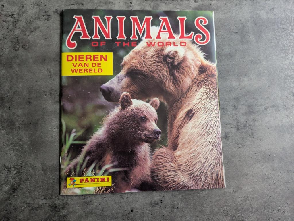 ALBUM D'AUTOCOLLANTS PANINI ANIMAUX DU MONDE, Envoi, Autocollant