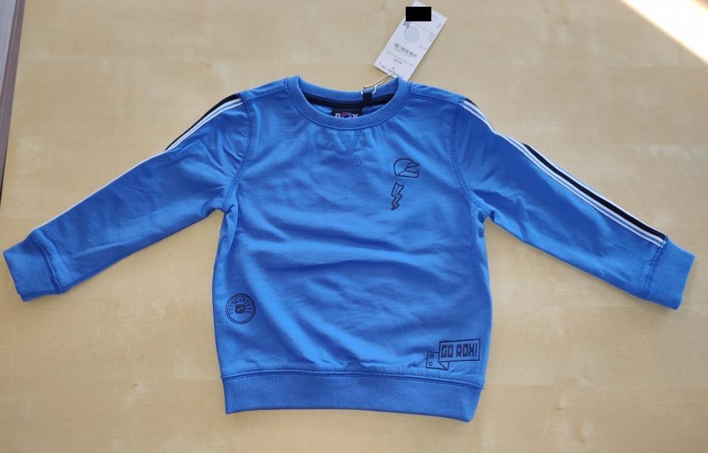 Mooie blauwe trui Rox, maat 98 (nieuw), Kinderen en Baby's, Trui of Vest, Nieuw, Ophalen of Verzenden, Jongen