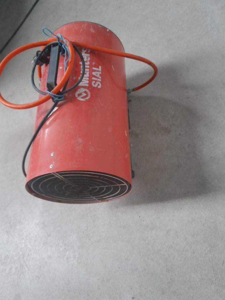 heteluchtkanon op gas TE HUUR, Ophalen