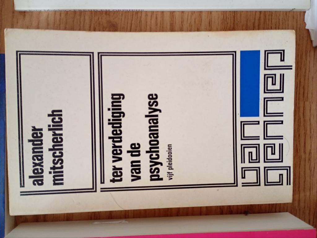 Mitscherlich. Ter verdediging van de psychoanalyse, Livres, Psychologie, Enlèvement ou Envoi