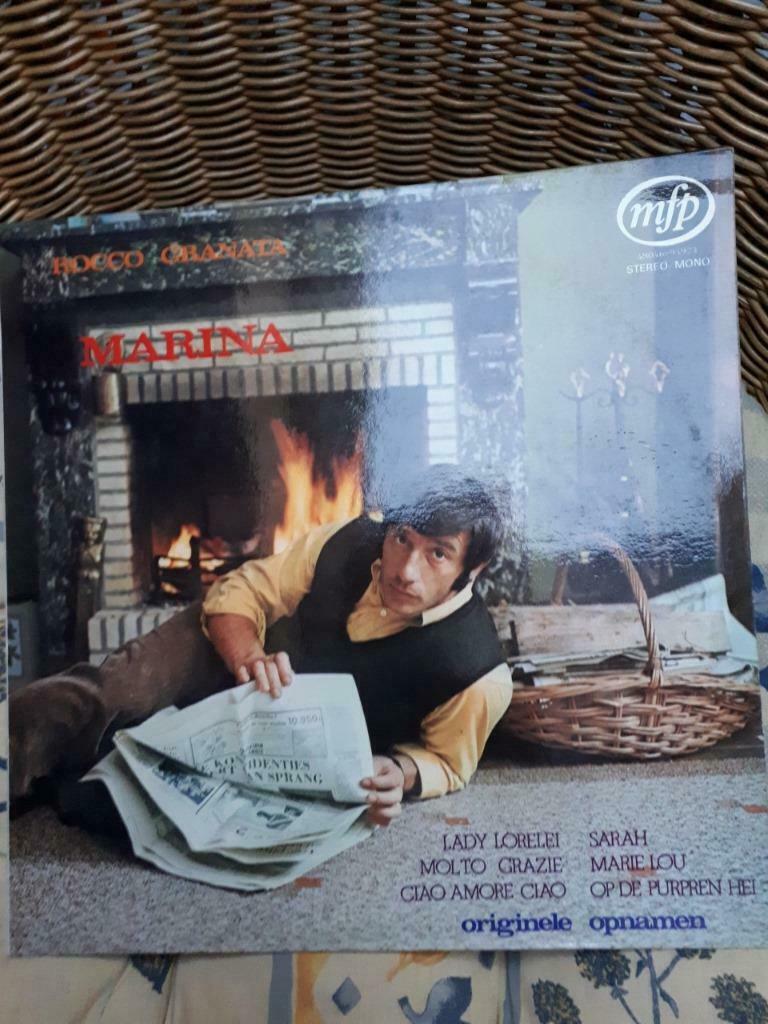 LP Rocco Granata Marina, Ophalen of Verzenden, 12 inch, Levenslied of Smartlap