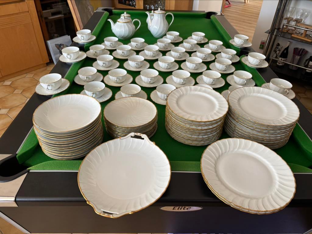 Superbe Service en Porcelaine de Limoges Bernardaud Verlaine, Enlèvement ou Envoi
