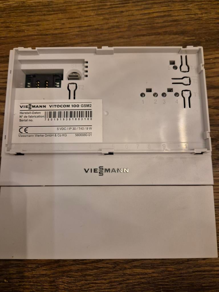 Viessmann Vitocom 100 gsm 2 + adaptor en antenne, Ophalen, Gebruikt