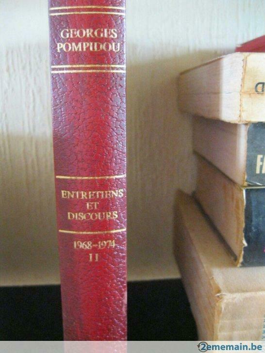 interviews en toespraken 1968-1974 deel II Georges Pompidou, Antiek en Kunst, Ophalen of Verzenden