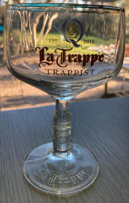 La Trappe Quadrupel glas, Verzamelen, Ophalen of Verzenden, Zo goed als nieuw