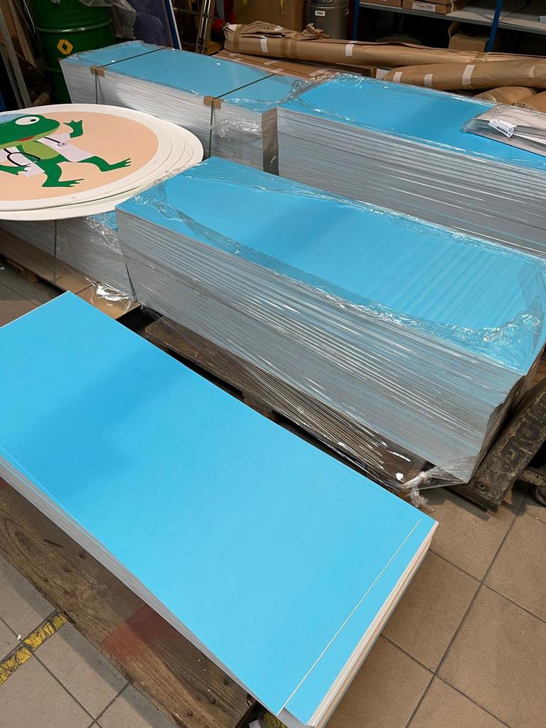 Plaques rigides en PVC 3 mm, Enlèvement, Neuf