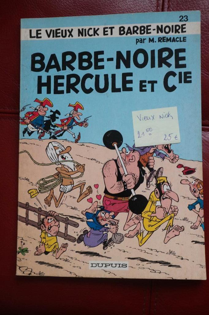 bd Barbe noire, hercule et cie. 23 EO, Livres, Une BD, Enlèvement ou Envoi