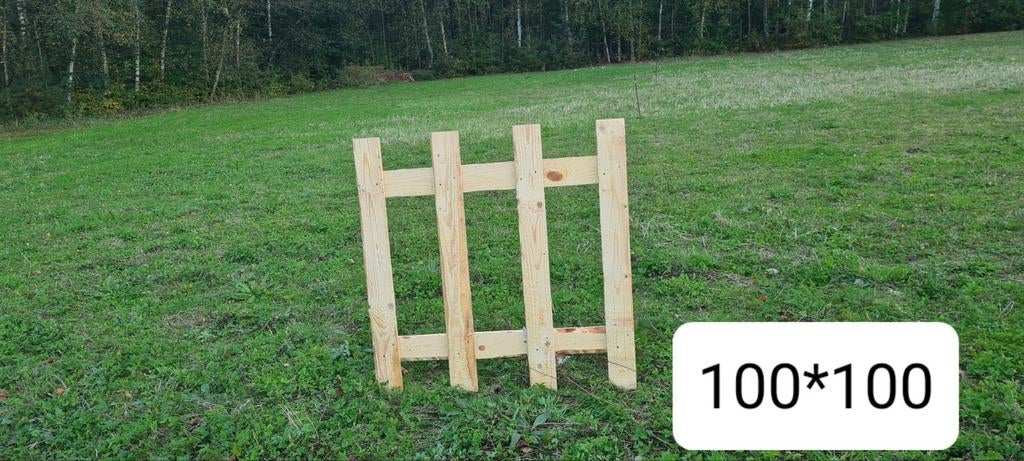 Pallerkaders , hekje voor tuin of andere, Doe-het-zelf en Bouw, Hout en Planken, Ophalen, Zo goed als nieuw