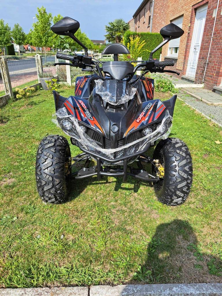 QUADS 125C benz en electrisch 1200w zijn nieuw met garantie, 125 cc, 11 kW of minder, 1 cilinder