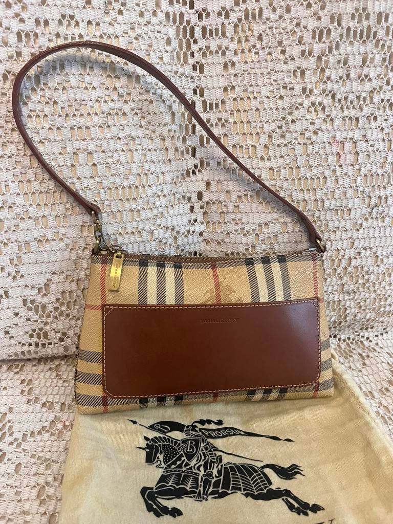 BURBERRY vintage tas, Handtassen en Accessoires, Tassen | Damestassen, Ophalen of Verzenden, Zo goed als nieuw