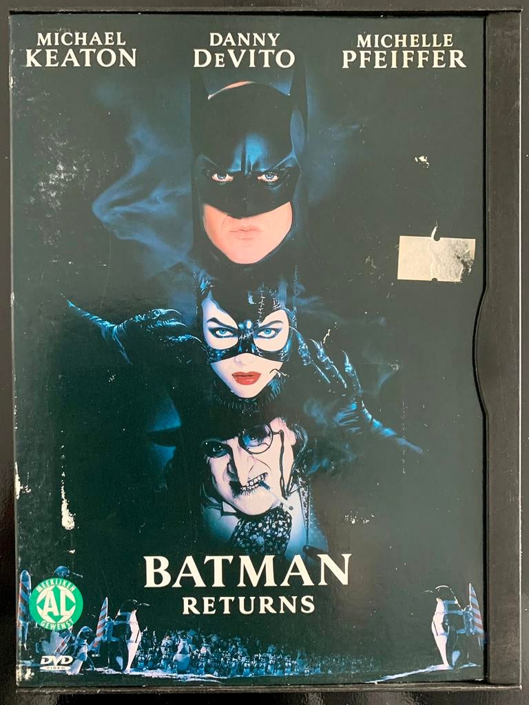BATMAN RETURNS - Tim Burton - 1992, Vanaf 12 jaar, Ophalen of Verzenden, Gebruikt, Actie en Avontuur