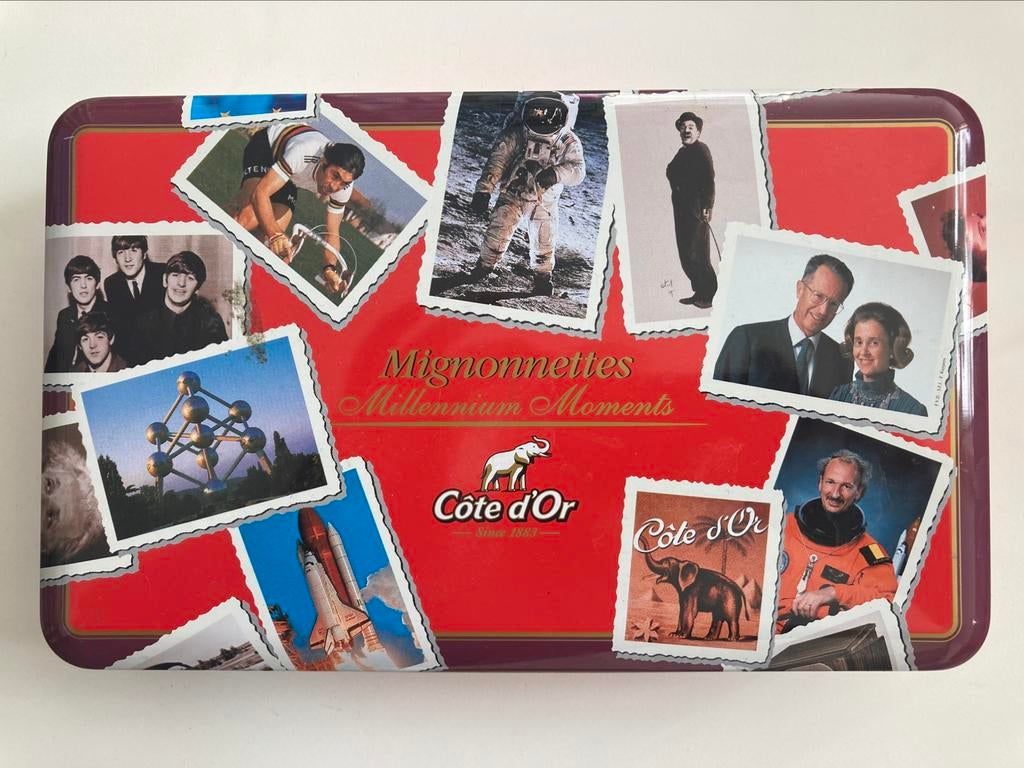 Blikken doos Côte d’Or - Millennium Moments, Verzamelen, Ophalen, Zo goed als nieuw