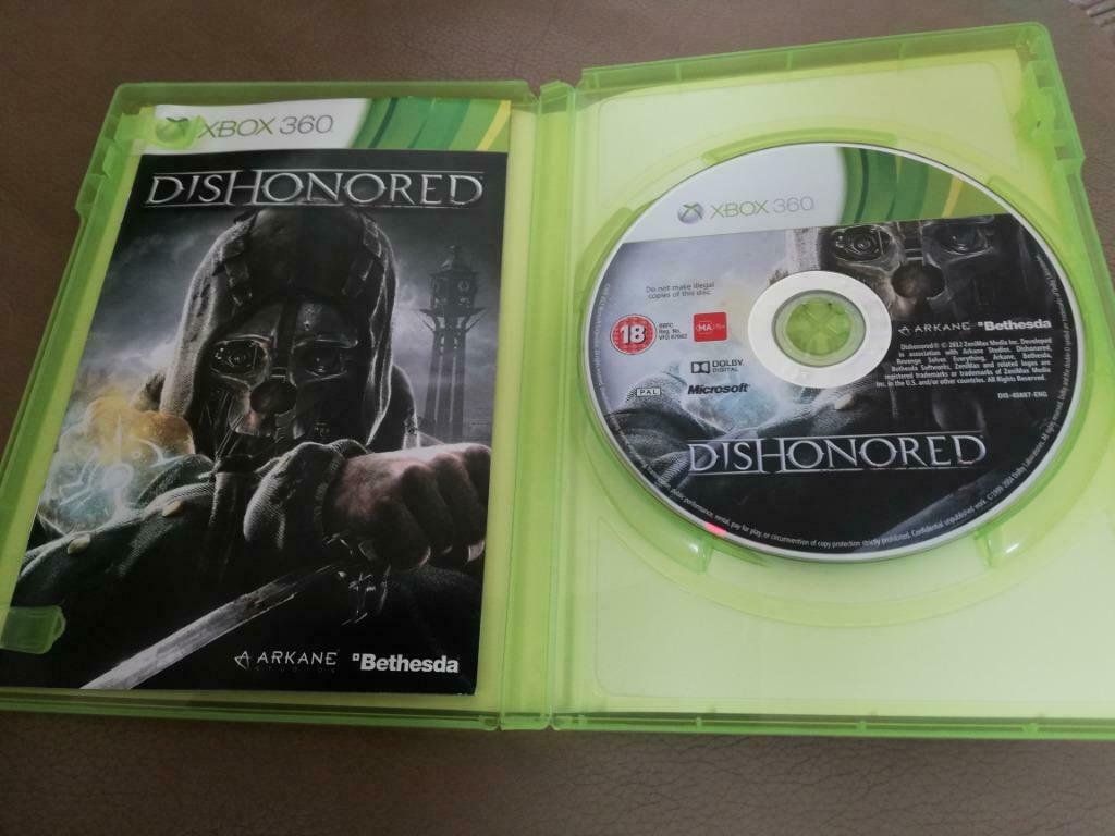 Dishonored, origineel van Microsoft, verpakking+handleiding, Games en Spelcomputers, Games | Xbox 360, Zo goed als nieuw, Vechten