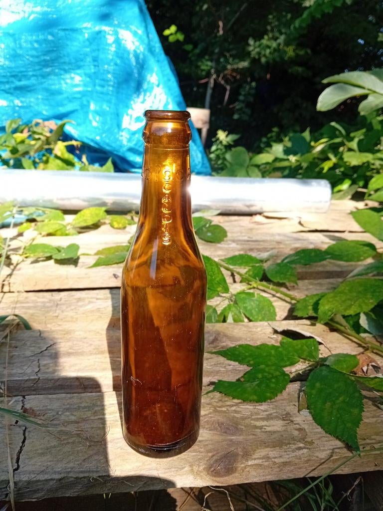 Oude vintage bierfles brouwerij Scaldis Hingene, Enlèvement ou Envoi, Utilisé