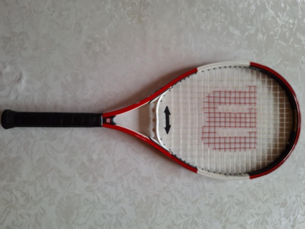 Tennisracket - Wilson (Roger Federer) - titanium, Ophalen of Verzenden, Zo goed als nieuw, Wilson, Racket