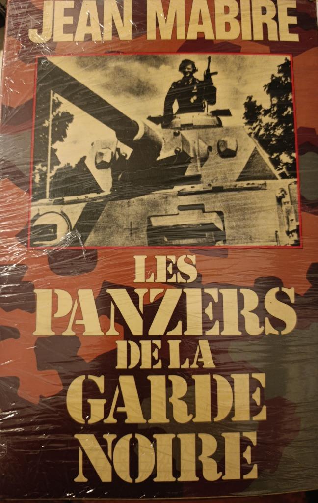 Les Panzers de la garde noire - Jean Mabire - Jean Mabire, Enlèvement, Comme neuf