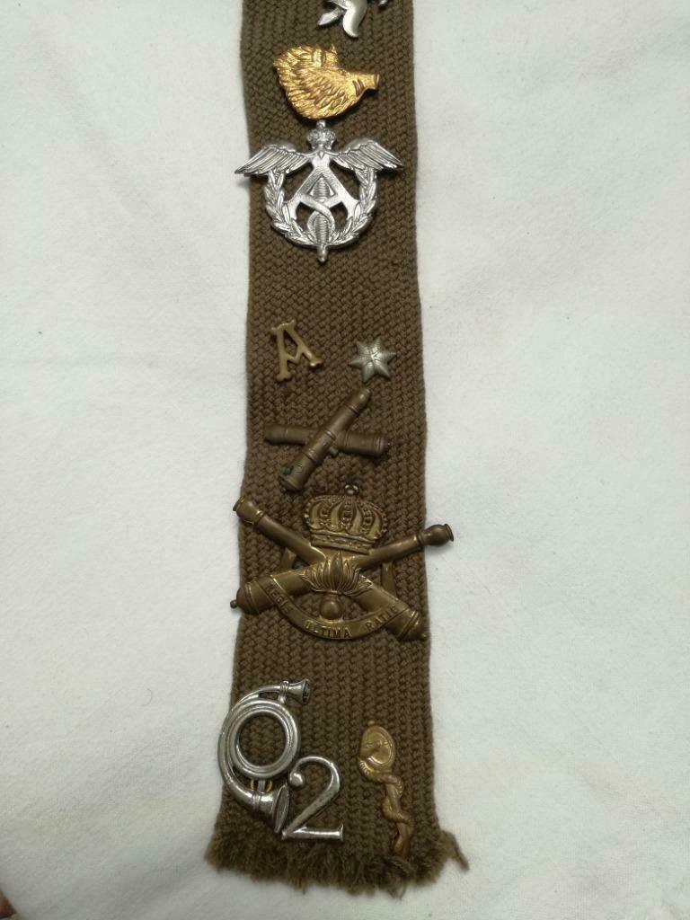 35 oude militaire insignes., Verzamelen, Ophalen of Verzenden, Landmacht, Embleem of Badge