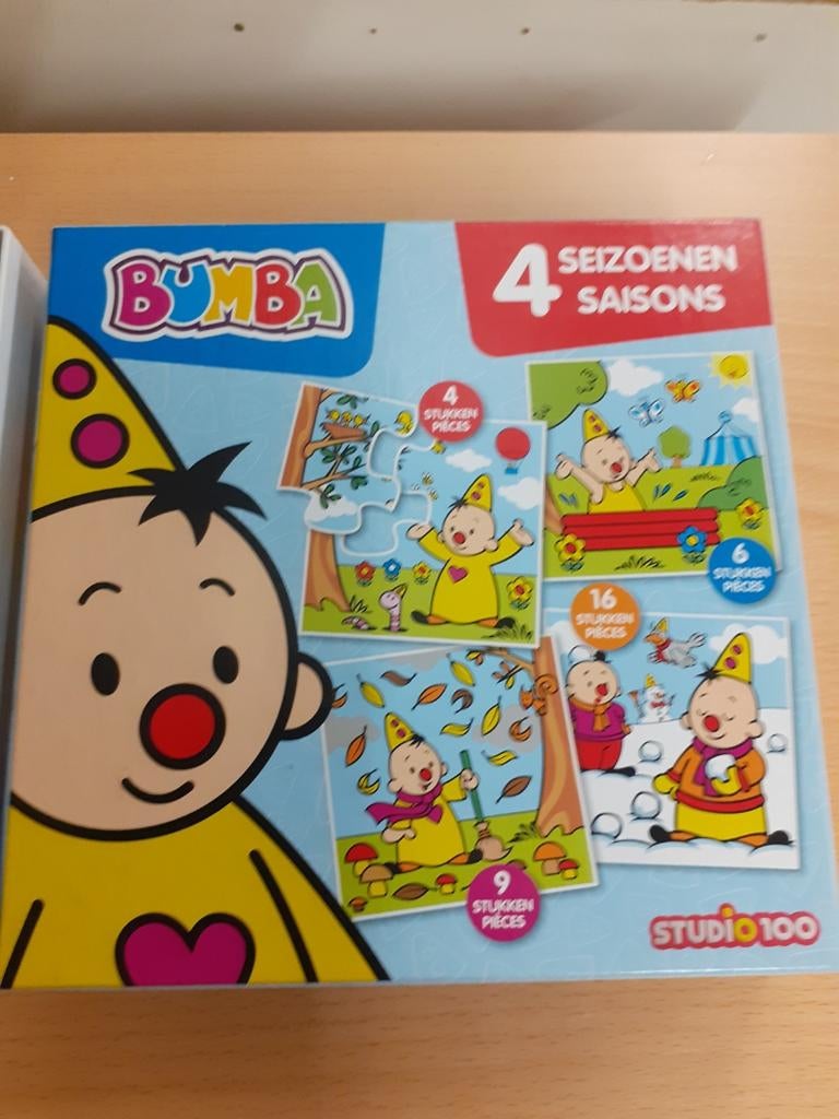 Bumba puzzels de vier seizoenen, Enlèvement, Comme neuf, 2 à 4 ans