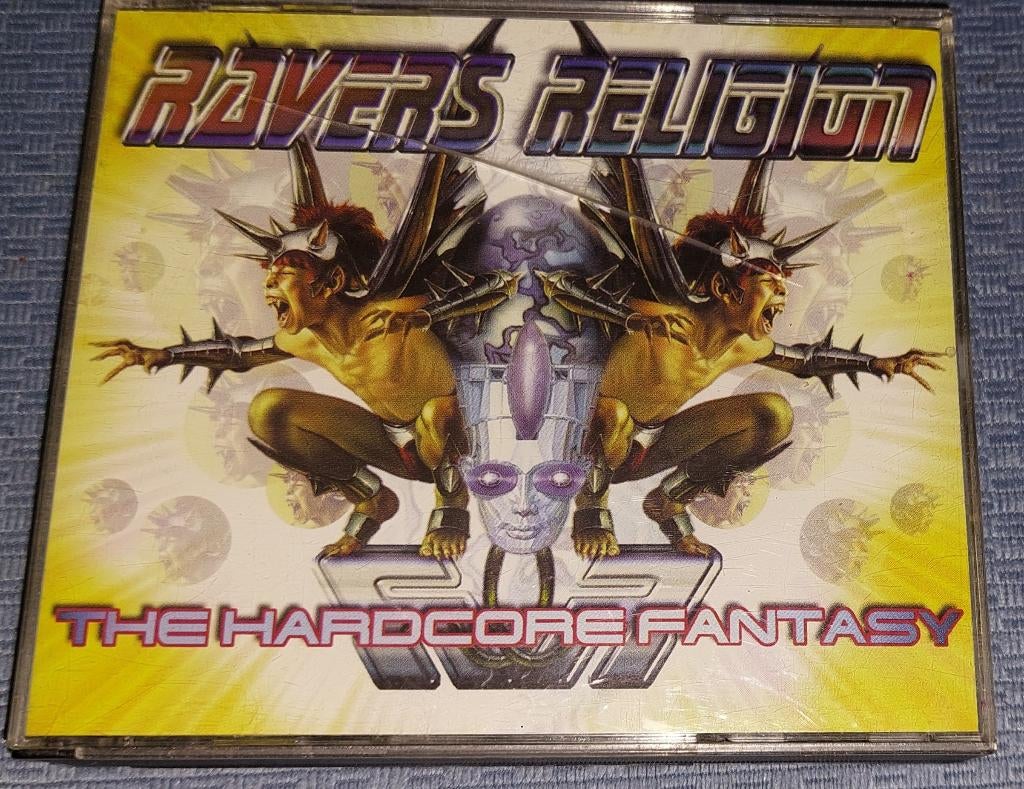 Ravers Religion — The Hardcore Fantasy (2 CD) bizarre, Enlèvement ou Envoi, Utilisé, Techno ou Trance