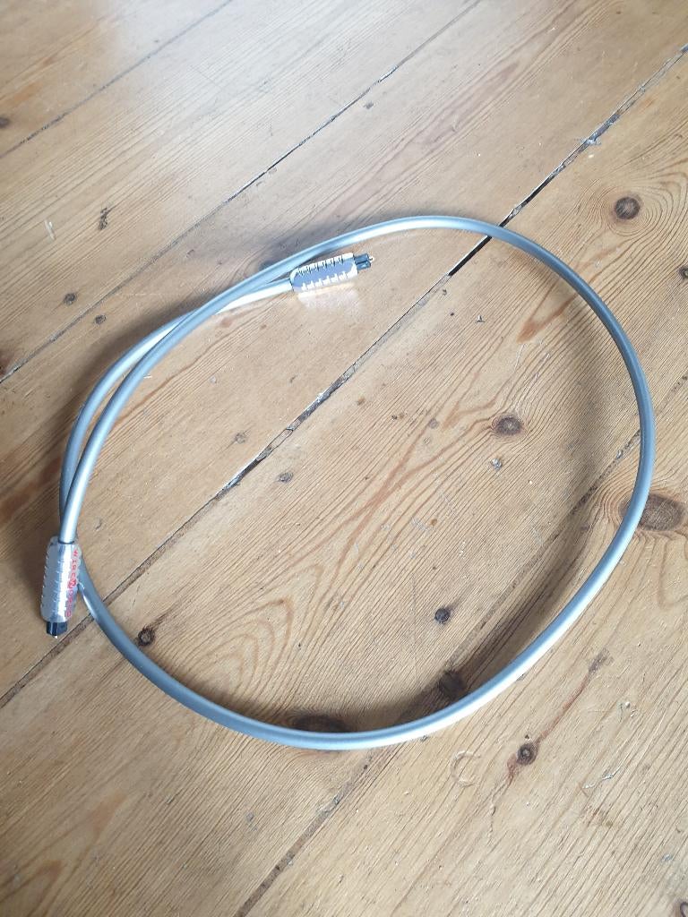 Câble toslink optique Wireworld (1m) , Enlèvement, Comme neuf, Moins de 2 mètres, Câble optique