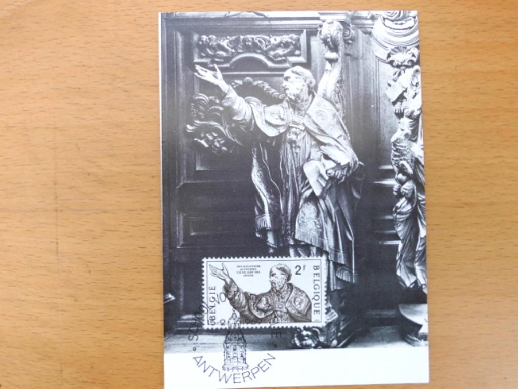 FDC St. Paulus postkaart - OBP 1482 (1969), Postzegels en Munten, Ophalen of Verzenden, Gestempeld