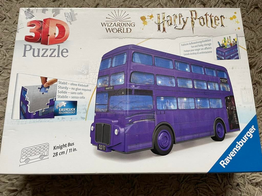Puzzle 3d Harry Potter, Enlèvement, Comme neuf