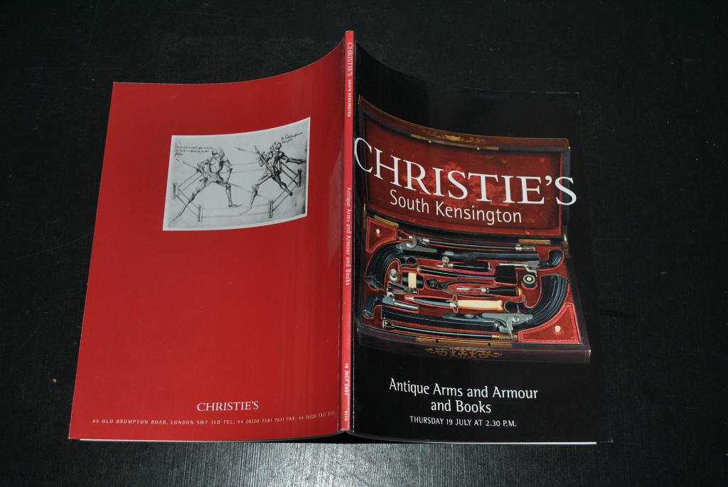 Catalogue vente Christie's South Antique arms and armour, Ophalen, Overige soorten, Boek of Tijdschrift