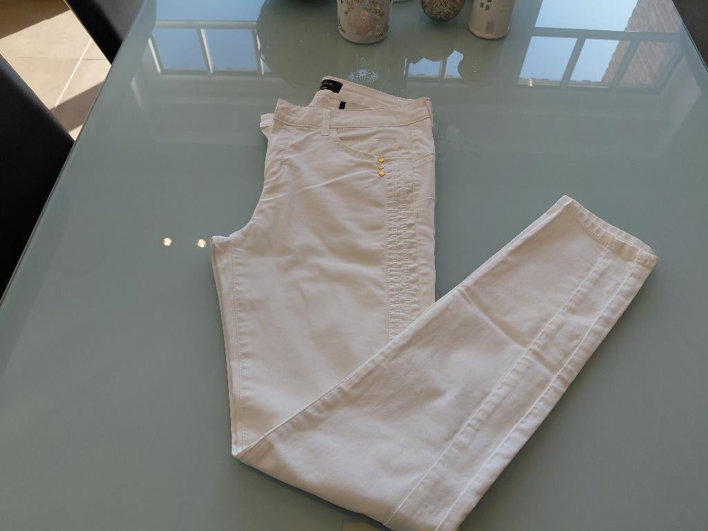 Witte broek One Step, Kleding | Dames, One Step, Wit, Ophalen of Verzenden, Zo goed als nieuw