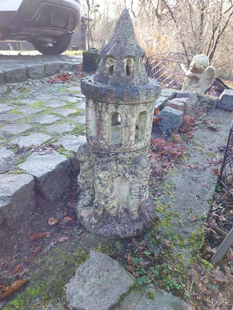 posture en pierre, Jardin & Terrasse, Enlèvement, Utilisé, Pierre, Nain de jardin