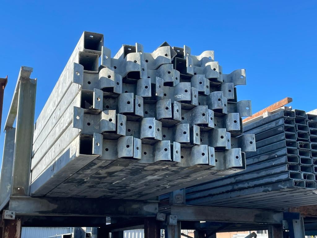 Profilés tubulaires 60x60x2mm | Longueur : 2750 mm, Enlèvement ou Envoi, Utilisé, Métal, Autres types