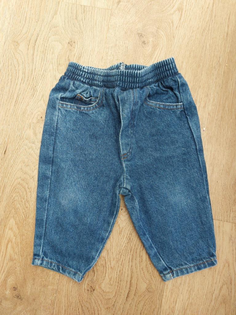 jeansbroek absorba en zomerbroekje in maat 74, Ophalen of Verzenden, Zo goed als nieuw, Jongetje of Meisje, Broekje