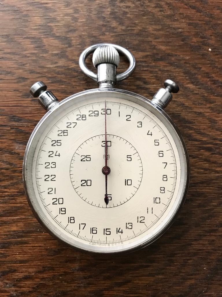 chronomètre russe, Autres marques, Enlèvement ou Envoi, Acier, 1960 ou plus tard