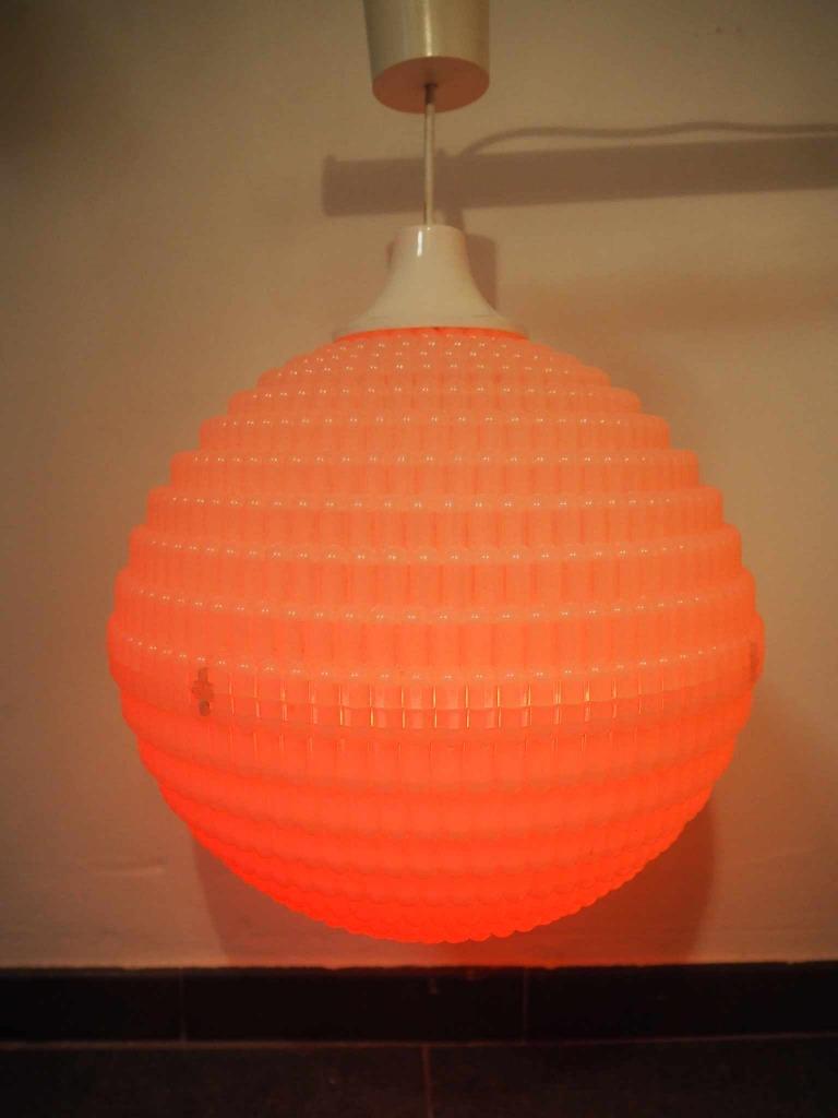 Space Age design hang lamp (Erco Leuchten), 1960s, Ophalen