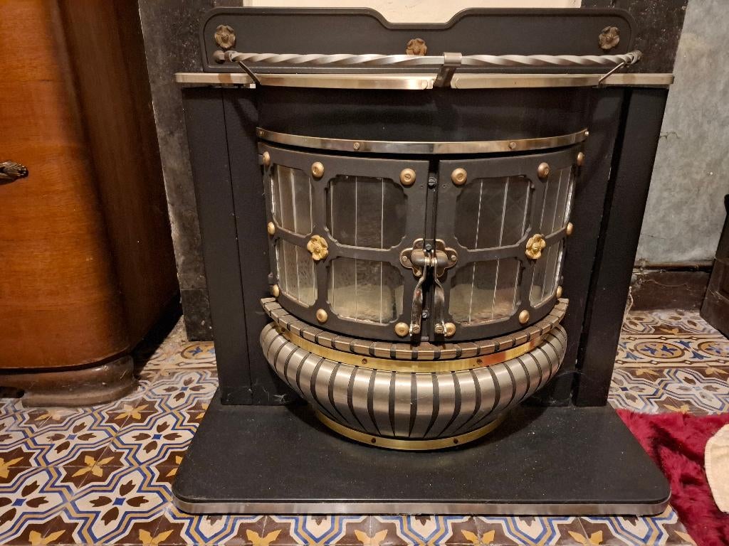 Gaskachel, Enlèvement, Utilisé, Gaz, Chauffage à gaz