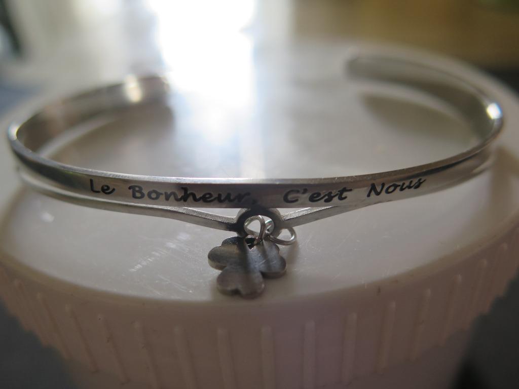 bracelet Ikita, Bijoux, Sacs & Beauté, Bracelets, Comme neuf, Acier, Argent, Enlèvement ou Envoi