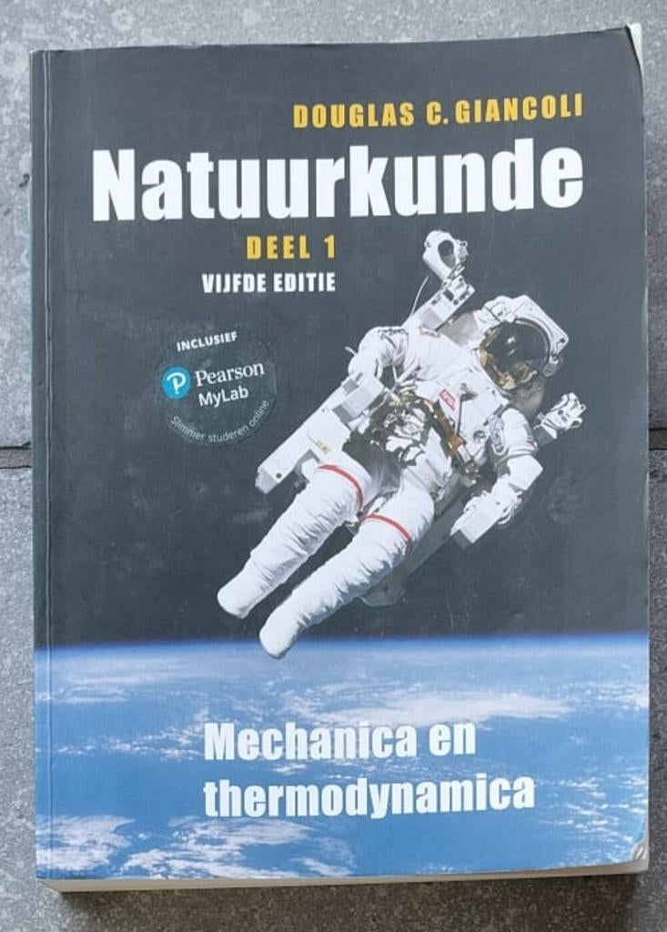 Natuurkunde, deel 1, 5e editie met MyLab NL studentencode, Boeken, Ophalen, Nederlands, Douglas C. Giancoli