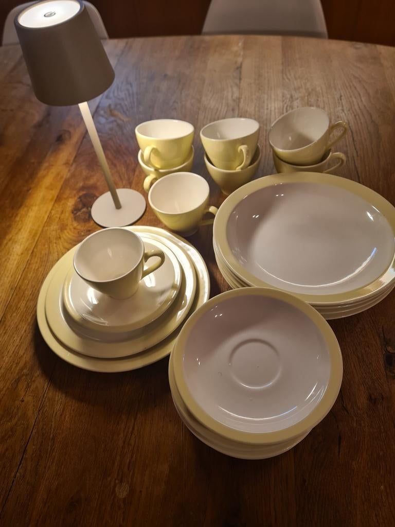 Servies zwarte kat petrus regout, Ophalen of Verzenden