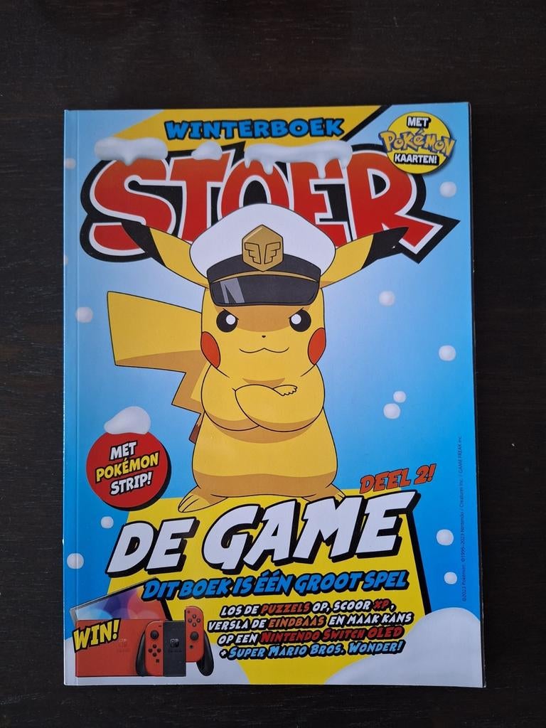 Winterboek STOER 2023 : groot spelletjesboek, Enlèvement ou Envoi, Neuf
