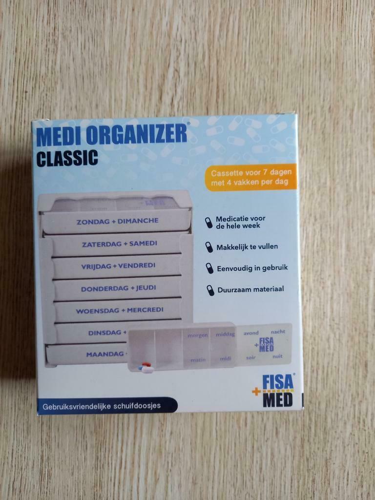 Pillendoos Medi Orginizer Fisa Med. Nieuw, Ophalen of Verzenden, Nieuw