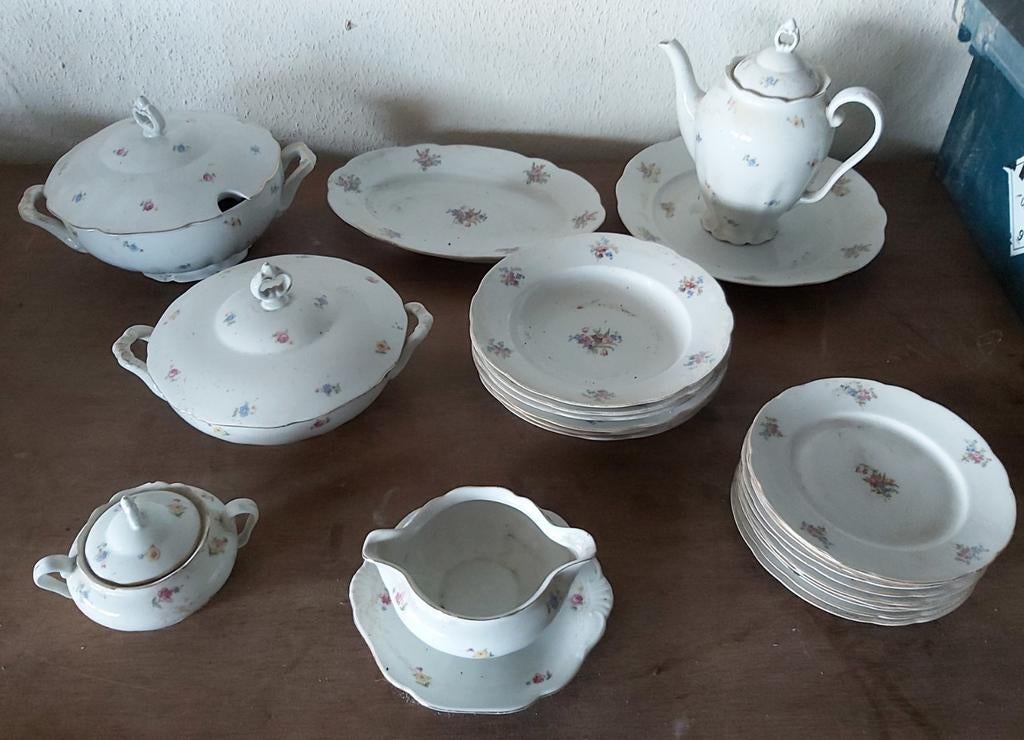 Oud servies om het servies compleet te maken, Ophalen of Verzenden