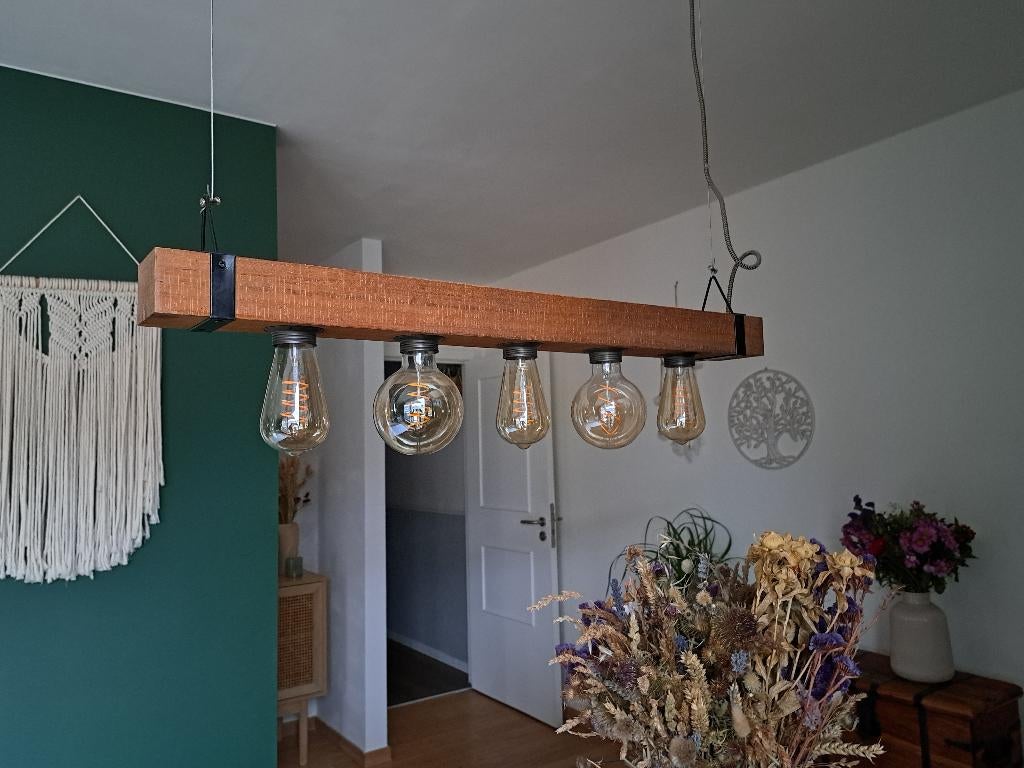 Luminaire, Enlèvement, Comme neuf, Bois