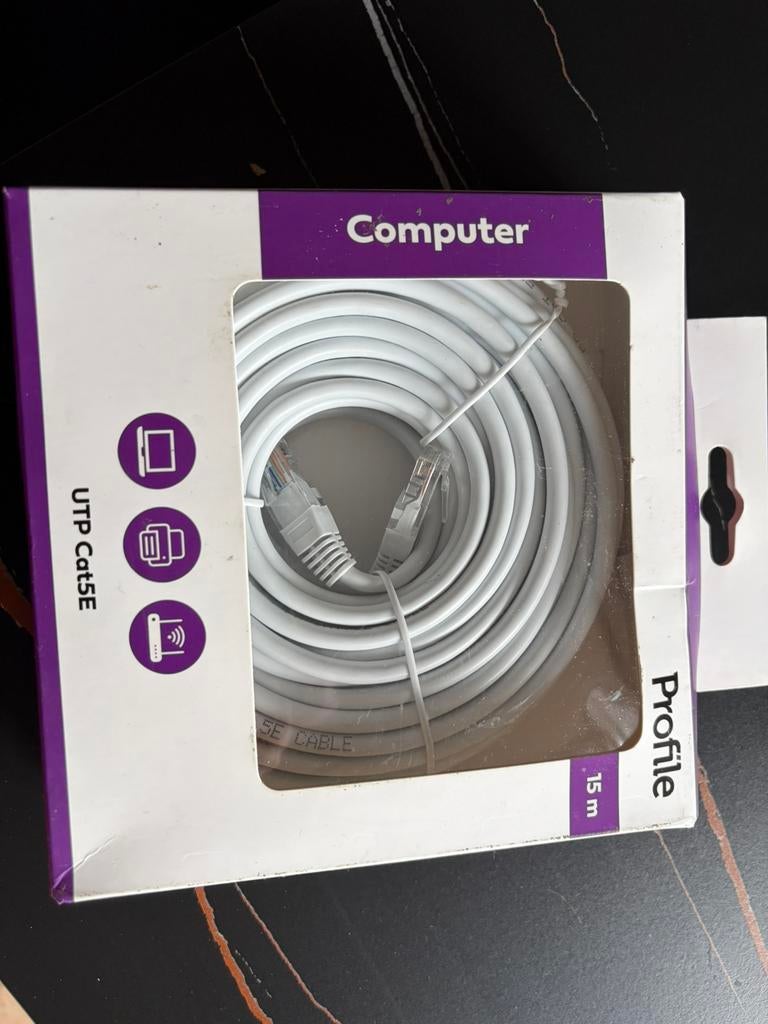 Internetkabel, TV, Hi-fi & Vidéo, Câbles audio & Câbles de télévision, Enlèvement, Neuf, 10 mètres ou plus, Câble Interlink