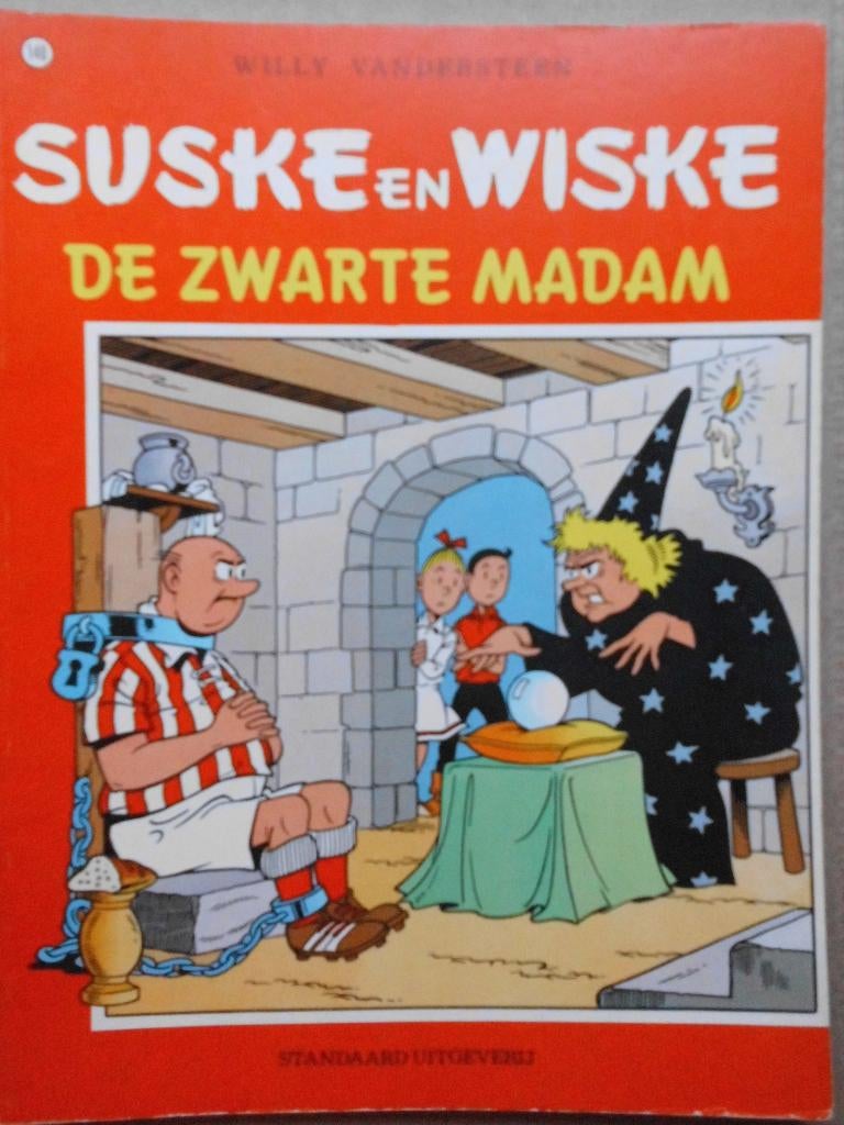 Suske en Wiske - De zwarte madam, Boeken, Stripverhalen, Gelezen, Willy Vandersteen, Eén stripboek, Ophalen of Verzenden