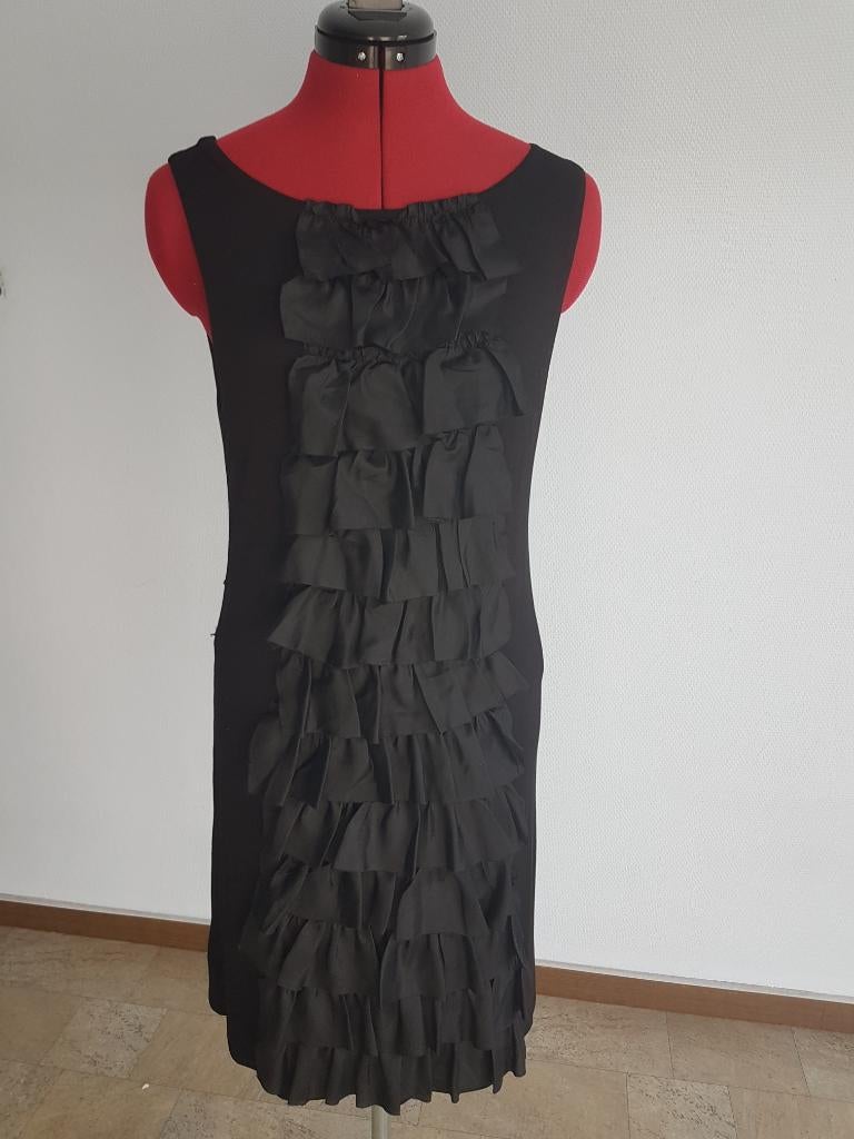 Zwart kleedje maat M, Taille 38/40 (M), Enlèvement ou Envoi, Comme neuf, Longueur genou