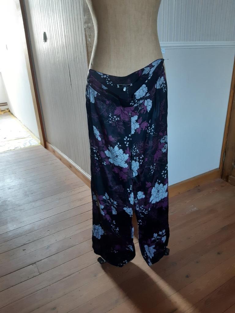 zomerbroek gebloemd Just Female, Taille 38/40 (M), Enlèvement ou Envoi, Longs, Porté