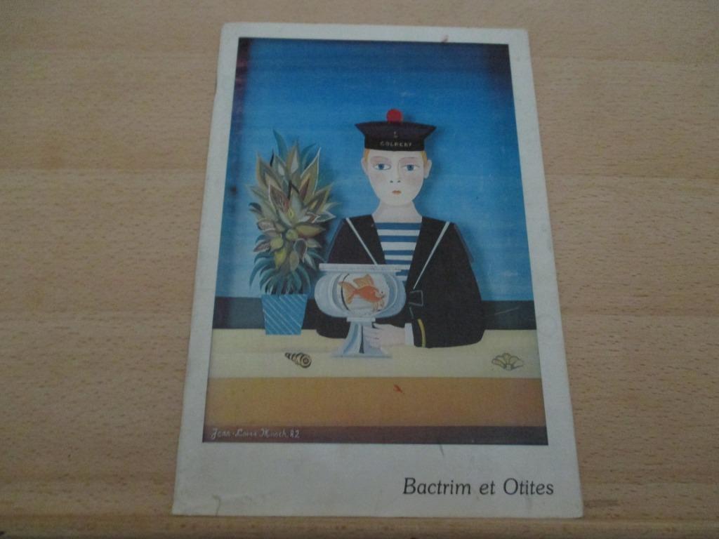 Gesigneerd en boodschap Jean – Louis Musch Bactrim et Otites, Boeken, Kunst en Cultuur | Beeldend, Gelezen, Schilder- en Tekenkunst