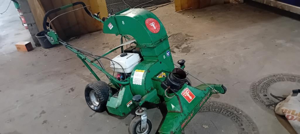 Billy Goat QV vacuum Bladzuiger, Ophalen of Verzenden, Gebruikt, Met opvangzak